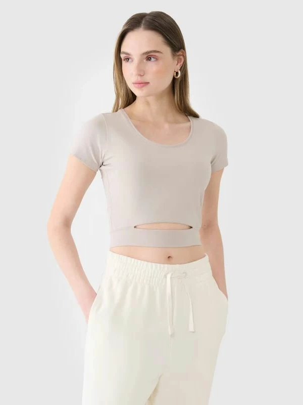Maicë crop për femra 4f