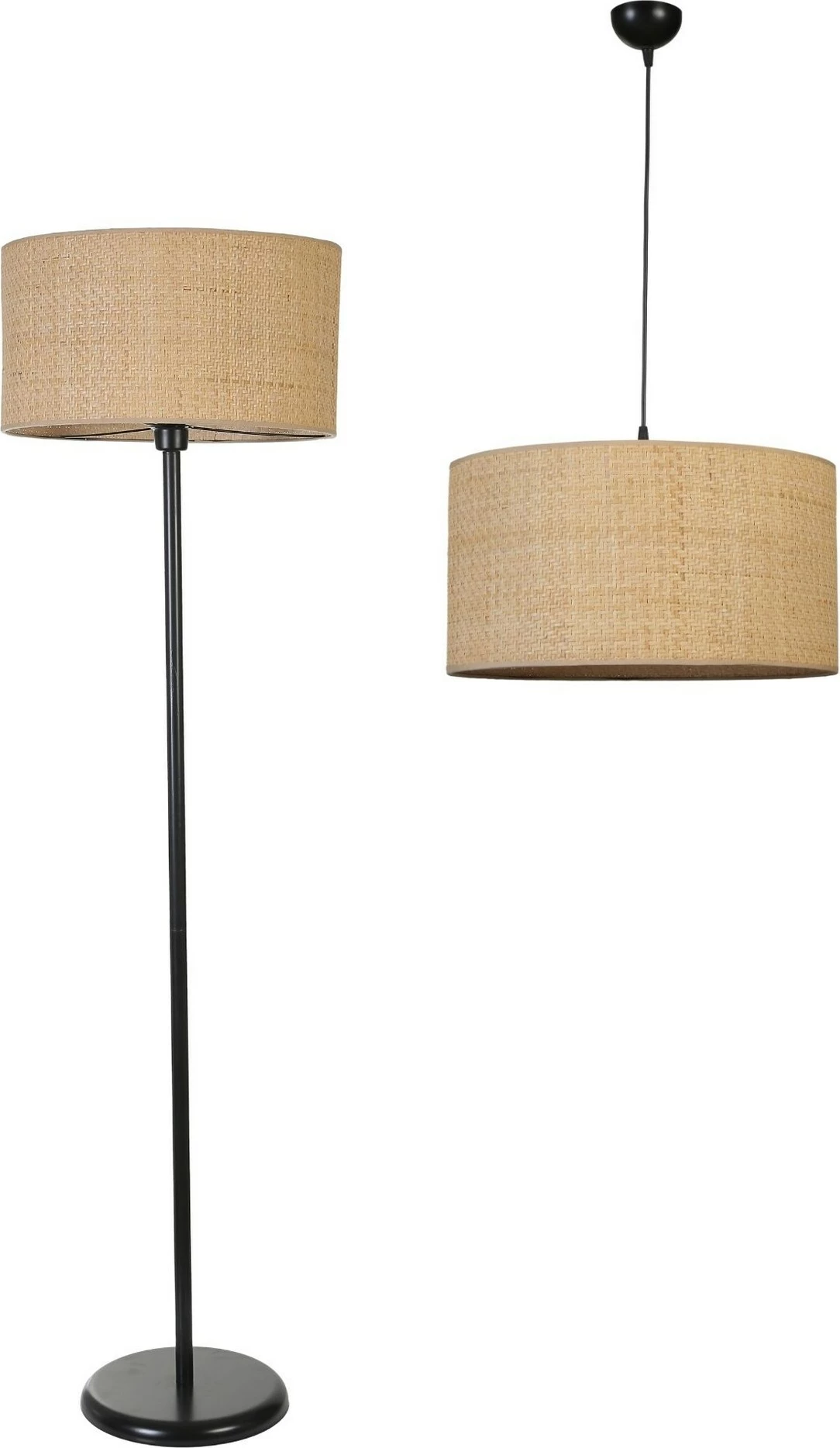 Set llambë tavani dhe llambë dyshemeje Opviq, 8873-4, bezhë