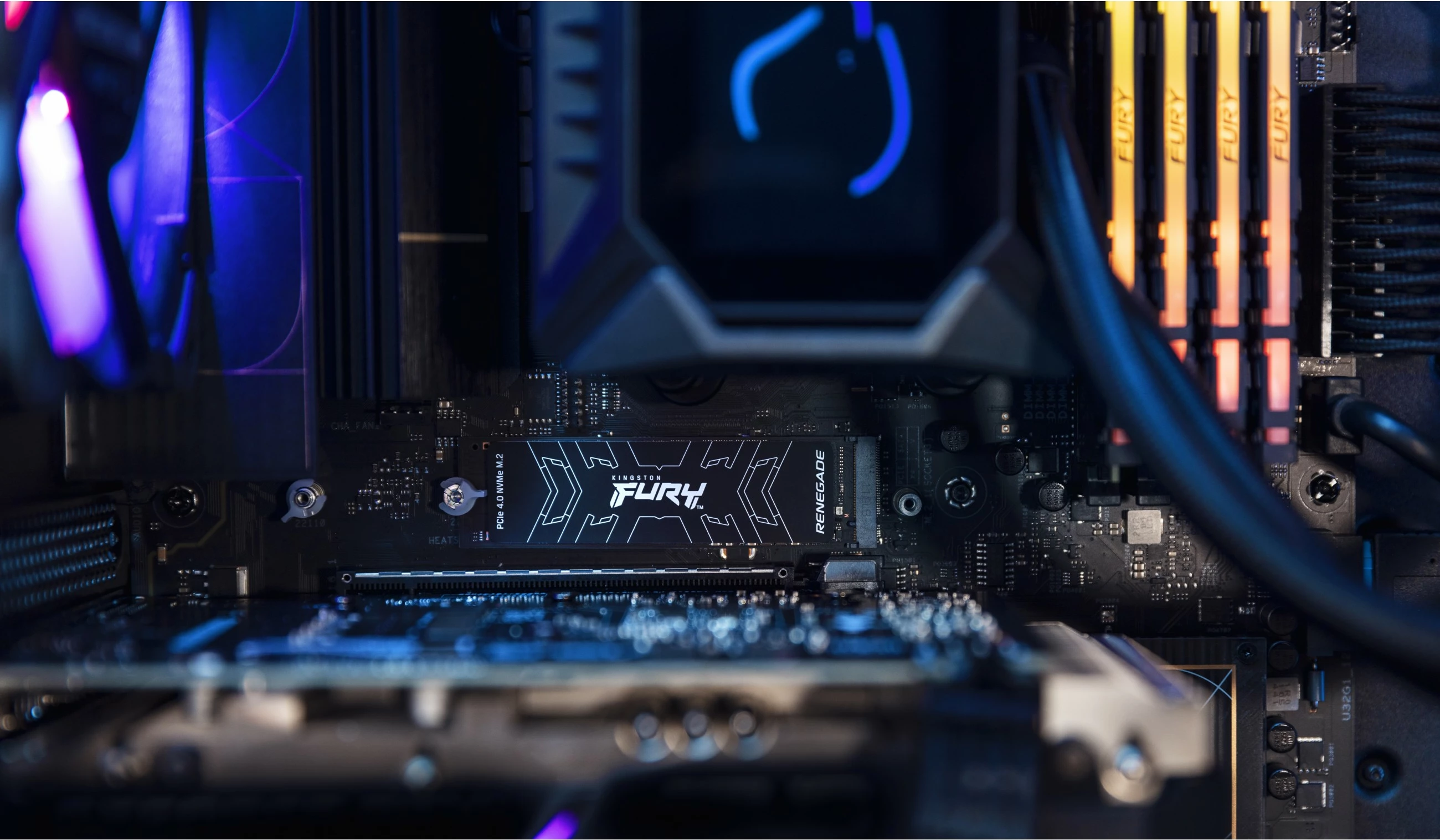 SSD Kingston FURY RENEGADE M.2 2280 NVMe, 1 TB, 7300 MB/s