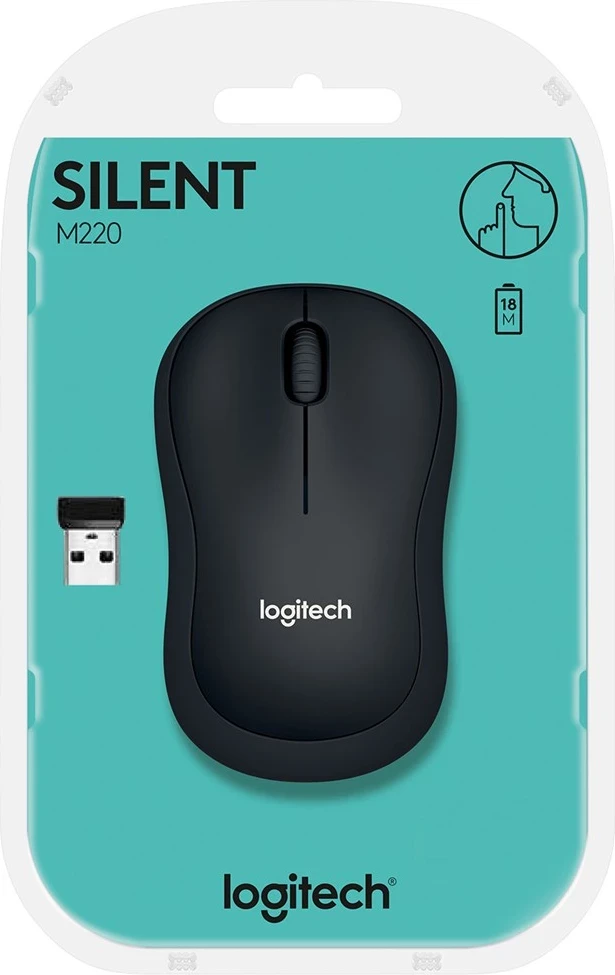 Maus Logitech M220 Silent, i zi 