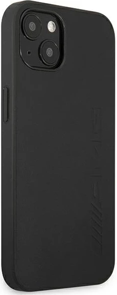 Mbështjellës Mercedes AMG AMHCP13SDOLBK për iPhone 13 mini, hardcase, lëkurë, e zezë