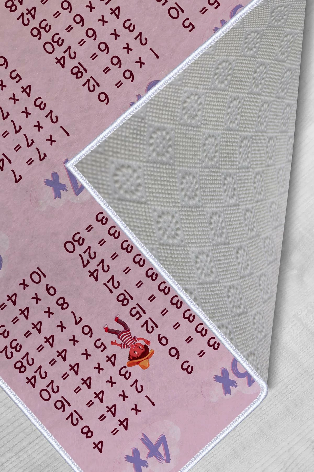 Qilim edukativ shumëngjyrësh, 80x50cm, HMNT466