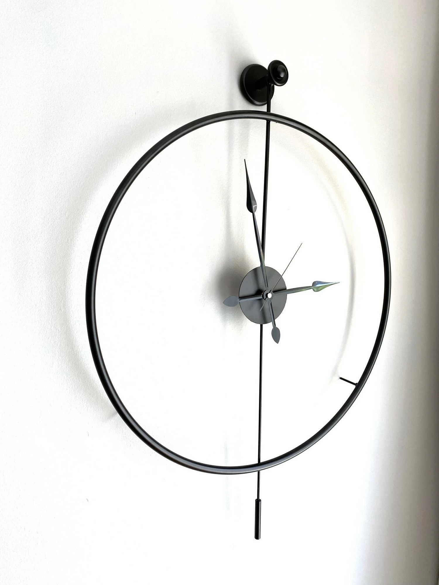 Orë muri dekorative prej metali, Wallity, Mclock-00102