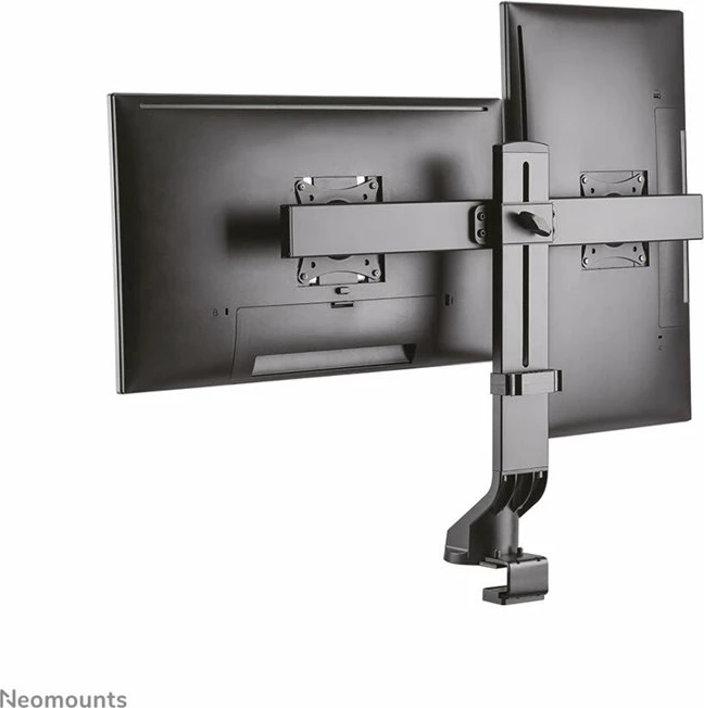 Mbajtës tavoline për dy monitorë Neomounts FPMA-D860DBLACK, i zi