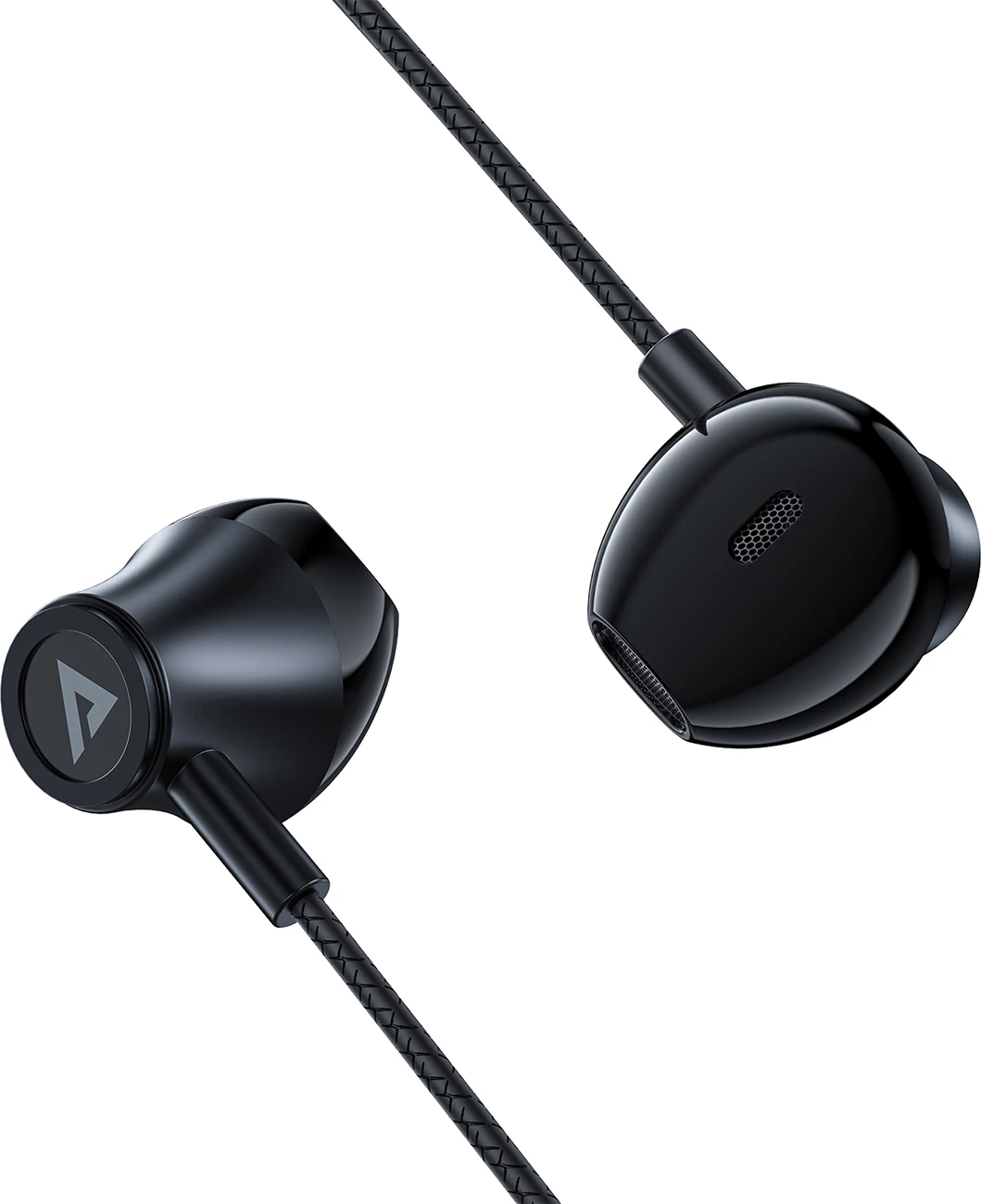 Kufje Acefast L2 in-ear me USB-C, mikrofon dhe komandë, 1.2m, Zezë