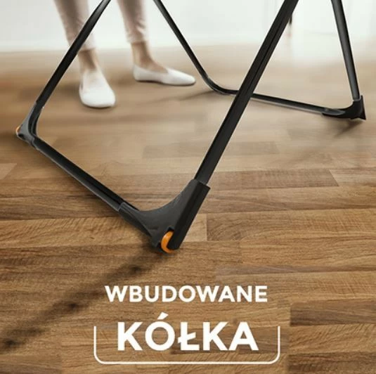 Tharëse rrobash Vileda Universal Ultimate, 18m, e zezë mat