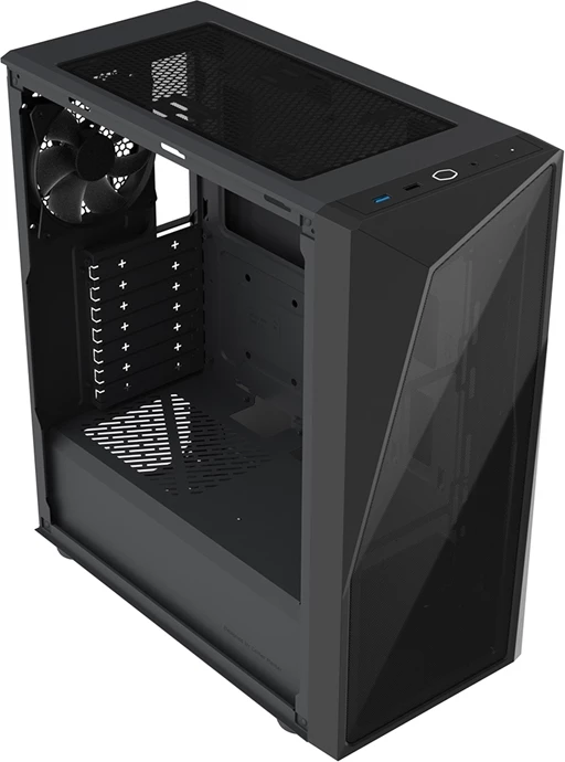 Kasë Cooler Master CMP 520L, CP520-KGNN-S03, me xham të temperuar, e zezë