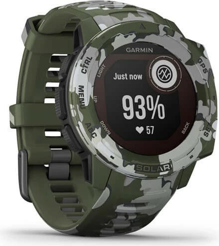 Smartwatch Garmin Instinct SOLAR Camo Edition Lichen Camo
