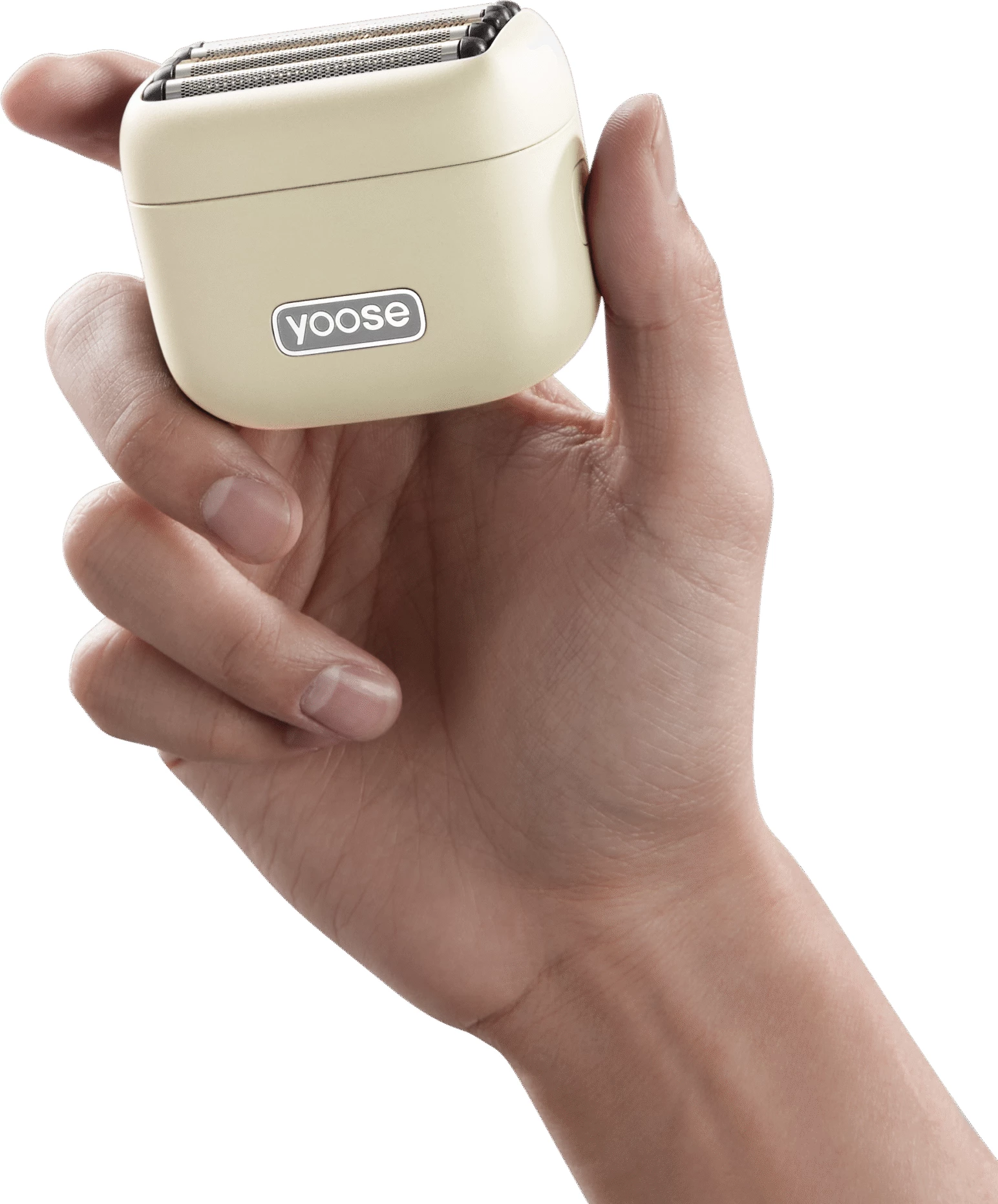 Makinë rroje Yoose MINI 5.0 portative, 5 tehe (4+1), 14,000 rpm, IPX7, USB-C, e bardhë, set 6 pjesë