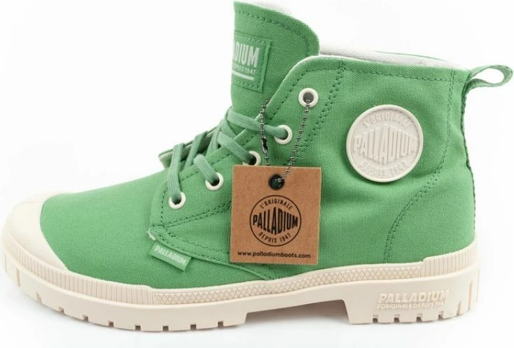 Këpucë për meshkuj Palladium, të gjelbra