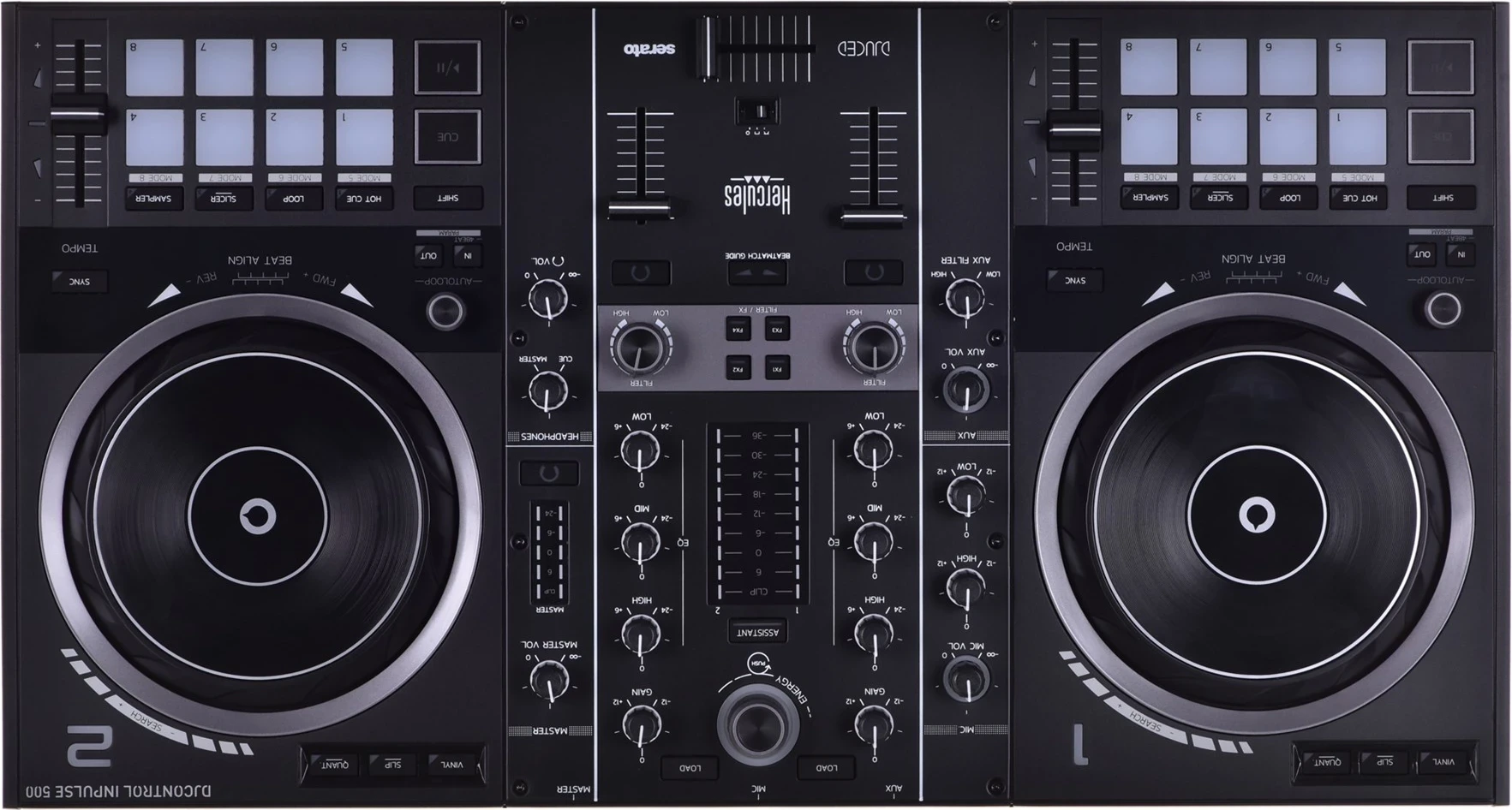 Kontrollues DJ Hercules Inpulse 500, e zezë 