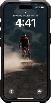 Mbështjellës UAG Monarch Pro me MagSafe për iPhone 16 Pro, Titanium