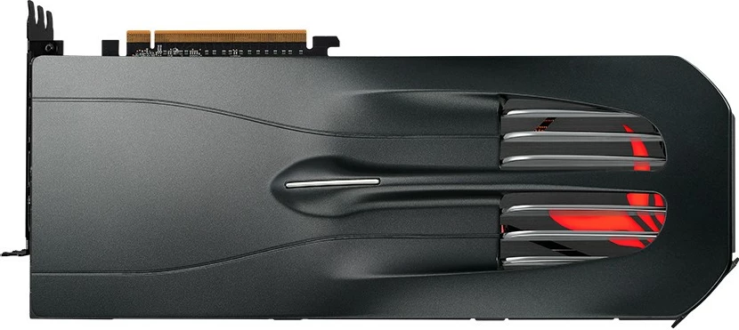 Backplate PowerColor për RX 7900 Red Devil, plastik, e zezë