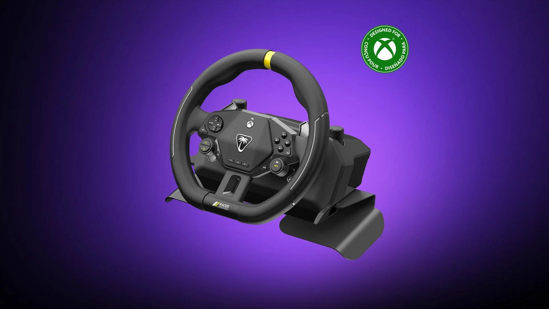 Timon gaming Turtle Beach Racer, wireless 2.4 GHz, për Xbox/PC/Android, i zi