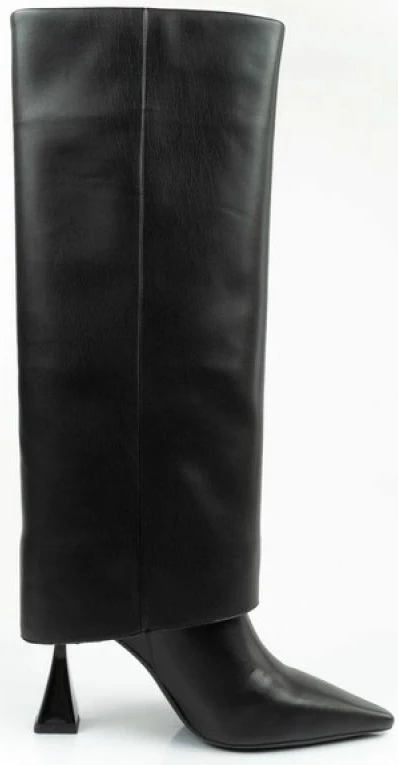 Çizme femra Karl Lagerfeld, të zeza