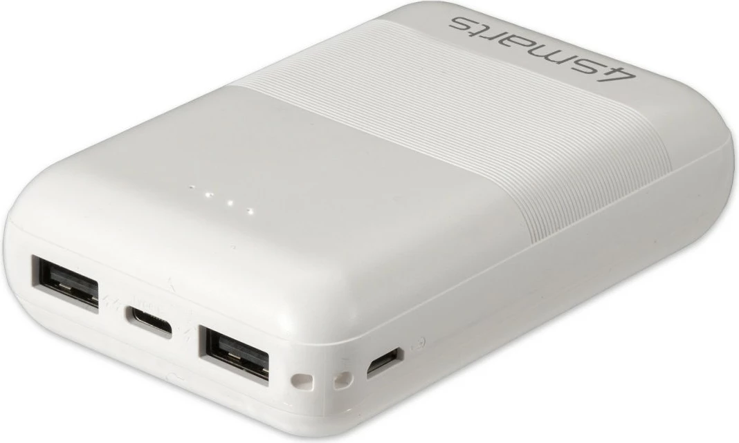 Power bank 4smarts VoltHub Go2, 10000 mAh, e bardhë
