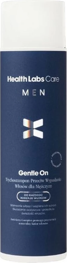 Shampon kundër rënies së flokëve për meshkuj HealthLabs Gentle On, 250ml