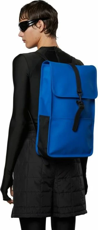 Çantë shpine Rains, unisex, e kaltër