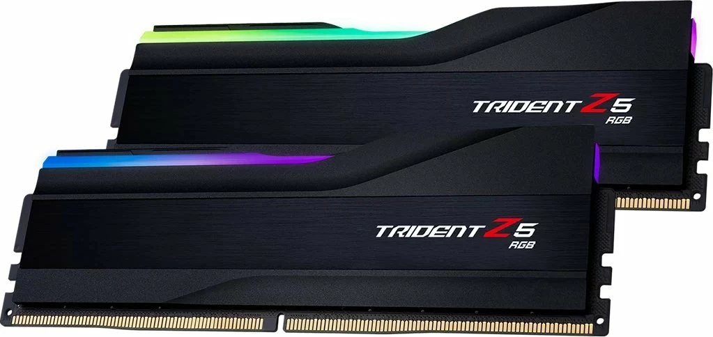 RAM Memorje G.Skill Trident Z5 RGB F5-6400J3239G32GX2-TZ5RK DDR5 64GB 6400MHz CL32, e zezë, set 2 copë