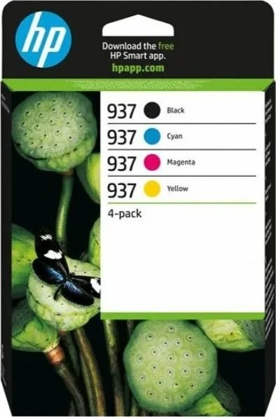 Set kartrixhash boje HP 937 (6C400NE) 4 copë, CMYK