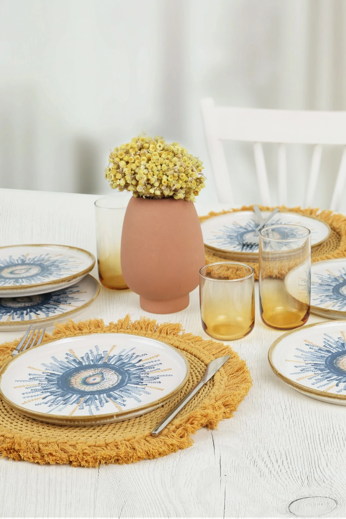 Set pjatash për ëmbëlsira (6 copë), Hermia Concept, X00017295