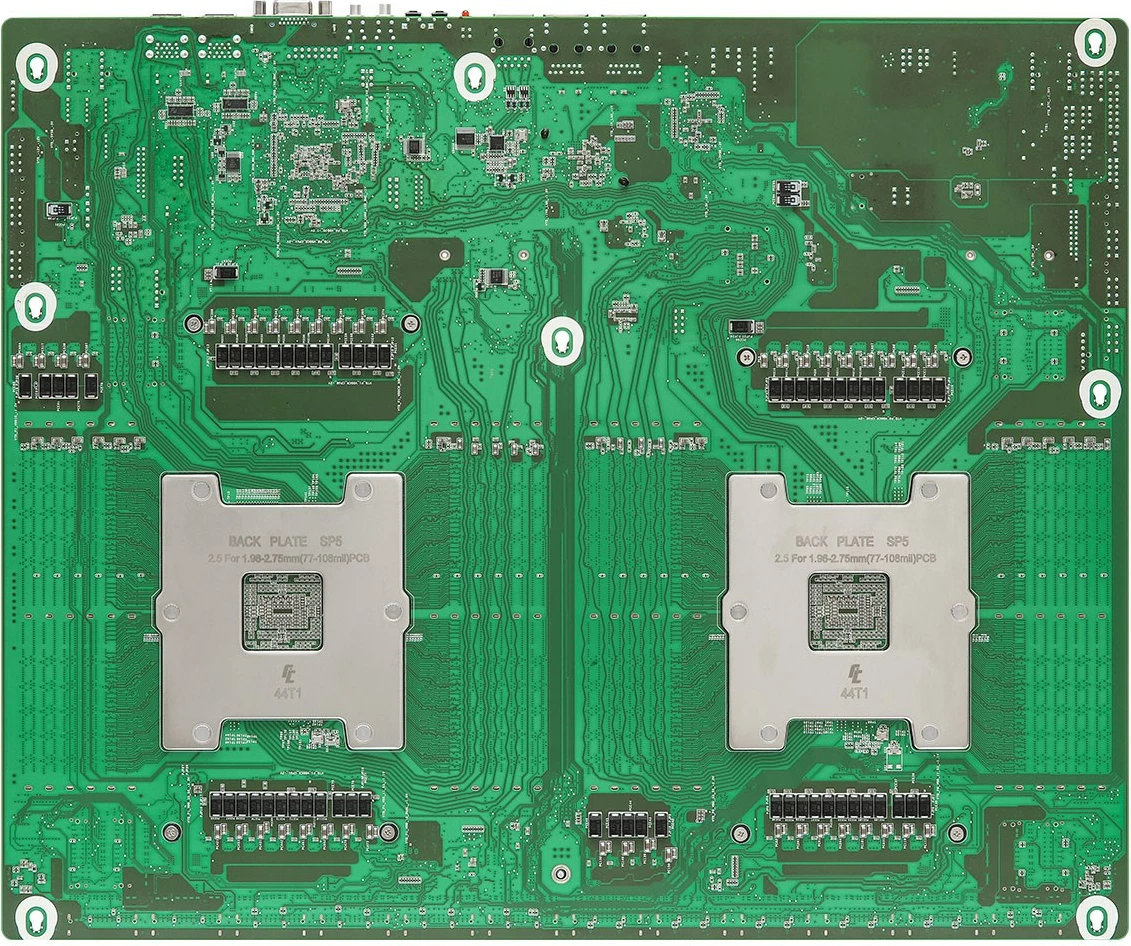 Pllakë amë Asrock GENOA2D24G-2L+, AMD SoC, Socket SP5, Gri