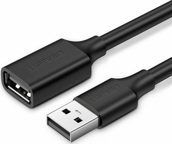 Kabllo zgjatuese USB-A Ugreen UGR397BLK USB 2.0 2 m e zezë