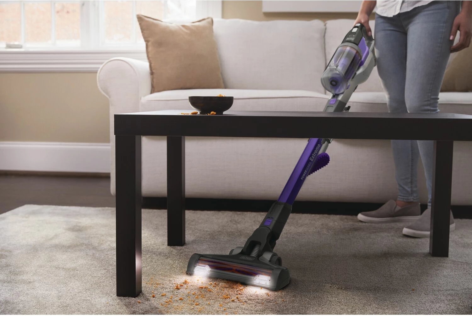 Fshesë me bateri Black+Decker BHFEV362DP 36V 2.0Ah 4-në-1 750 ml, e zezë