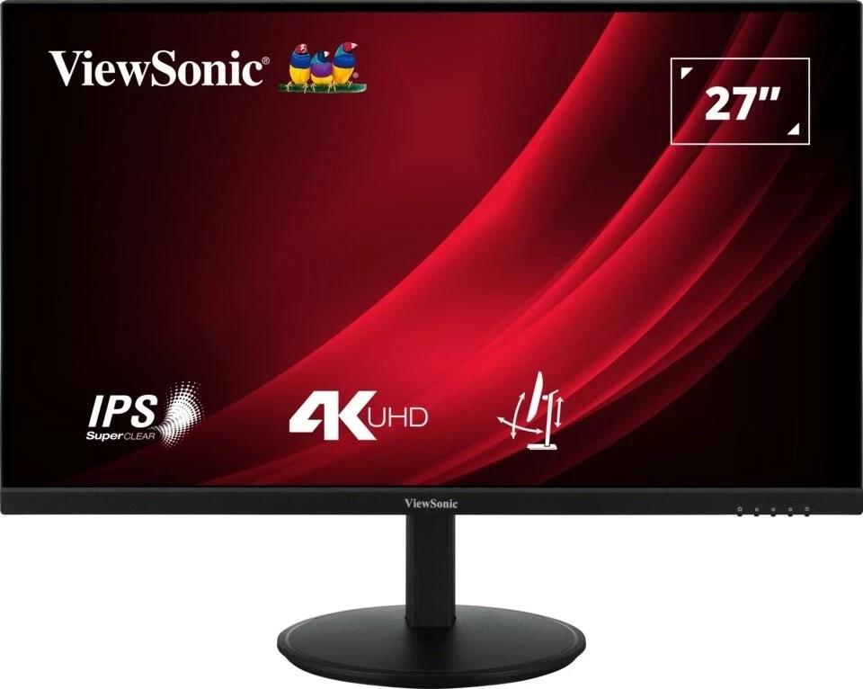 Monitor Viewsonic VG2708-4K, 27 inç, IPS, 4K UHD, 4 ms, 60 Hz, USB-C, HDR400, zi
