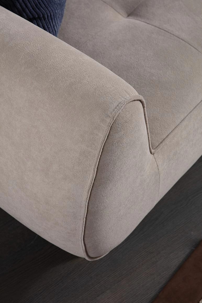 Divan treshe Atelier del Sofa, Drop, i bardhë