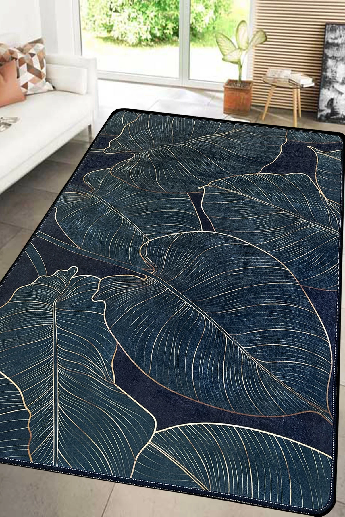 Qilim për korridor, Conceptum Hypnose, ngjyrë e gjelbër, 150x200cm