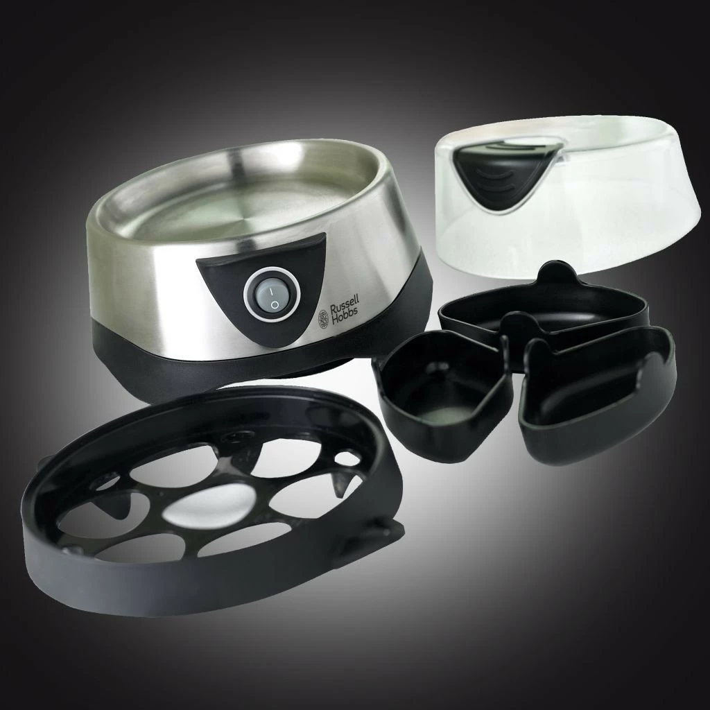 Zierës vezësh Russell Hobbs Stylo, 7 vezë, 365W, inox/zezë