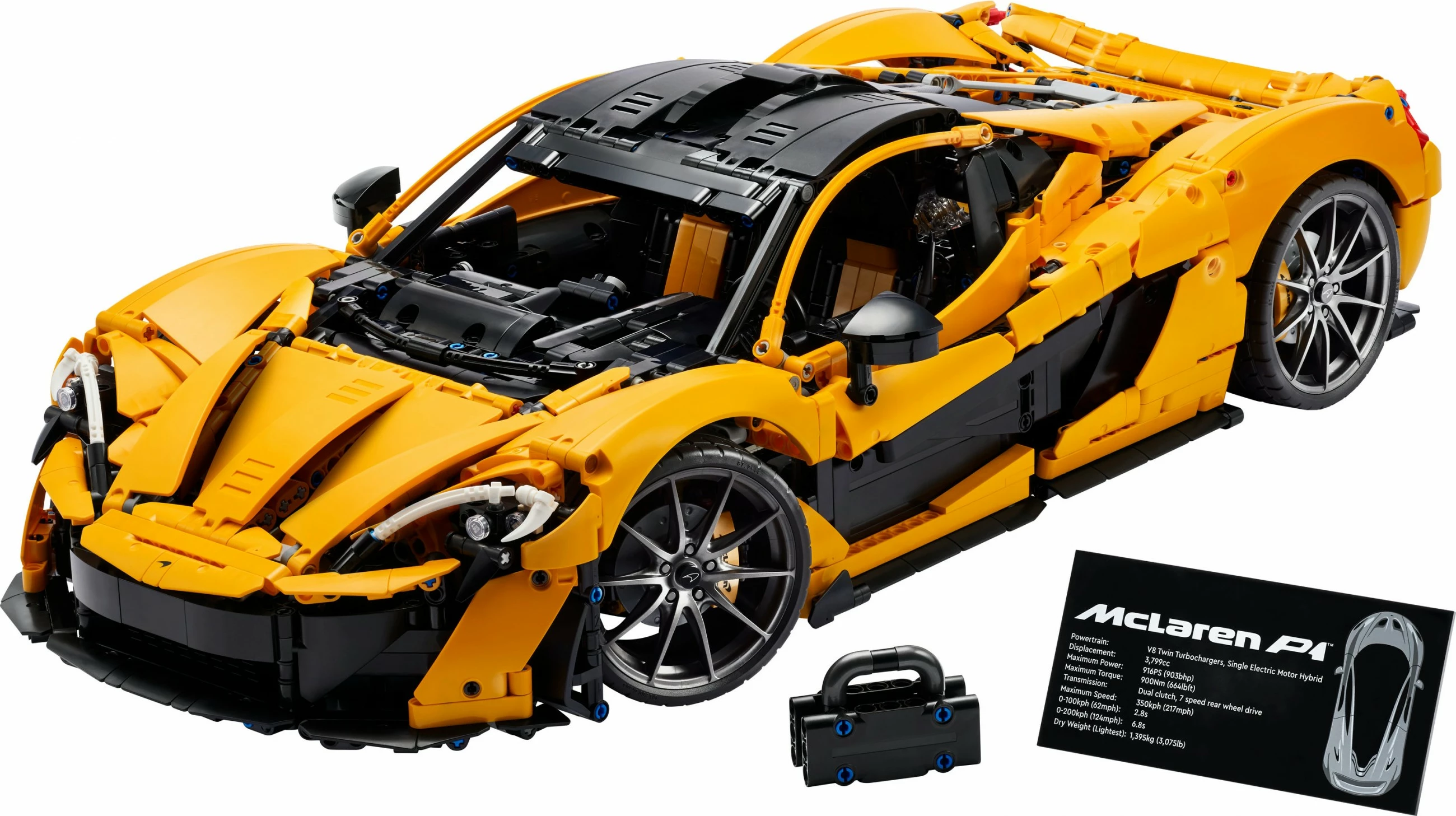 Set ndërtimi LEGO McLaren P1, 3893 pjesë, shumëngjyrësh