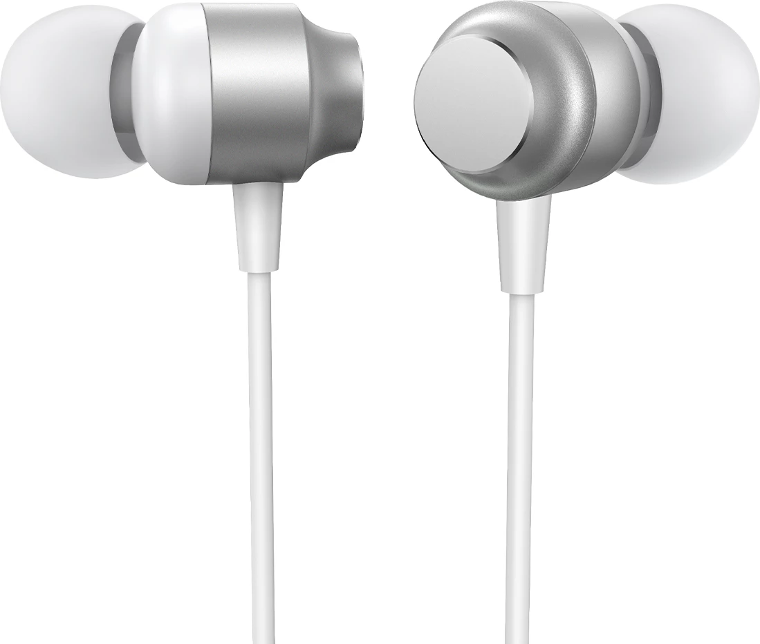 Kufje Joyroom JR-EC06 me USB-C, in-ear, argjendi