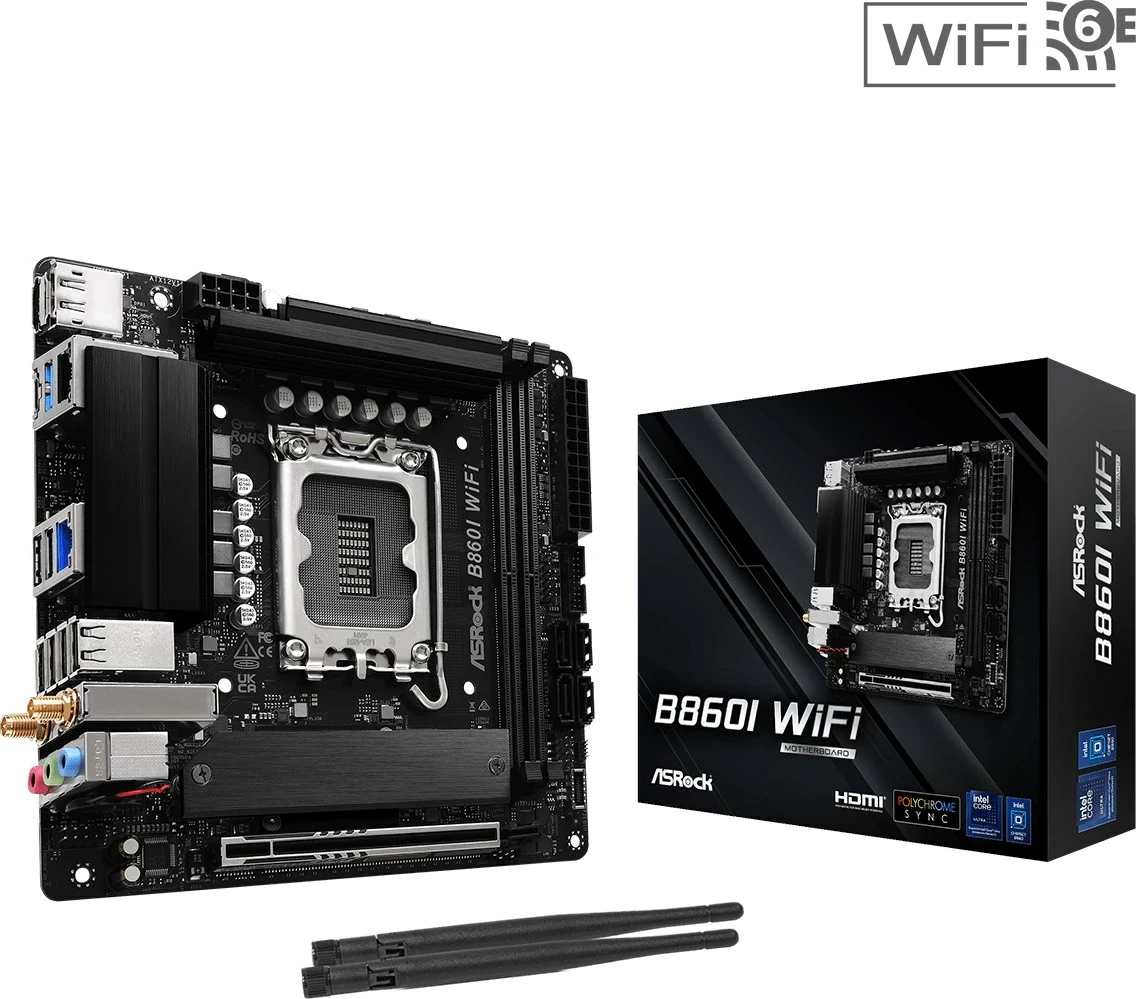 Pllakë amë Asrock B860I WiFi, Intel B860, mini ITX