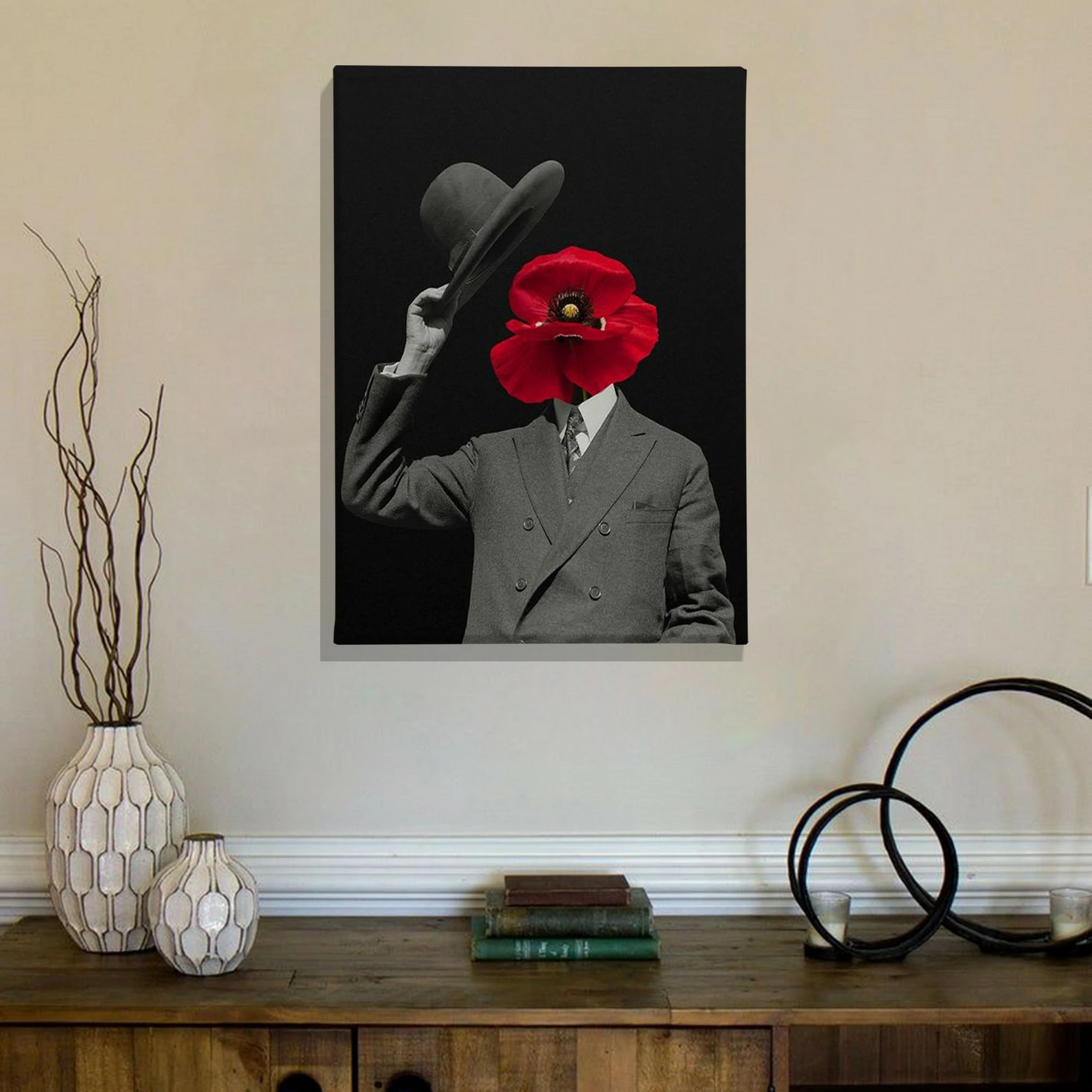 Pikturë dekorative në kanavacë, shumëngjyrëshe, 50x70cm, Wallity