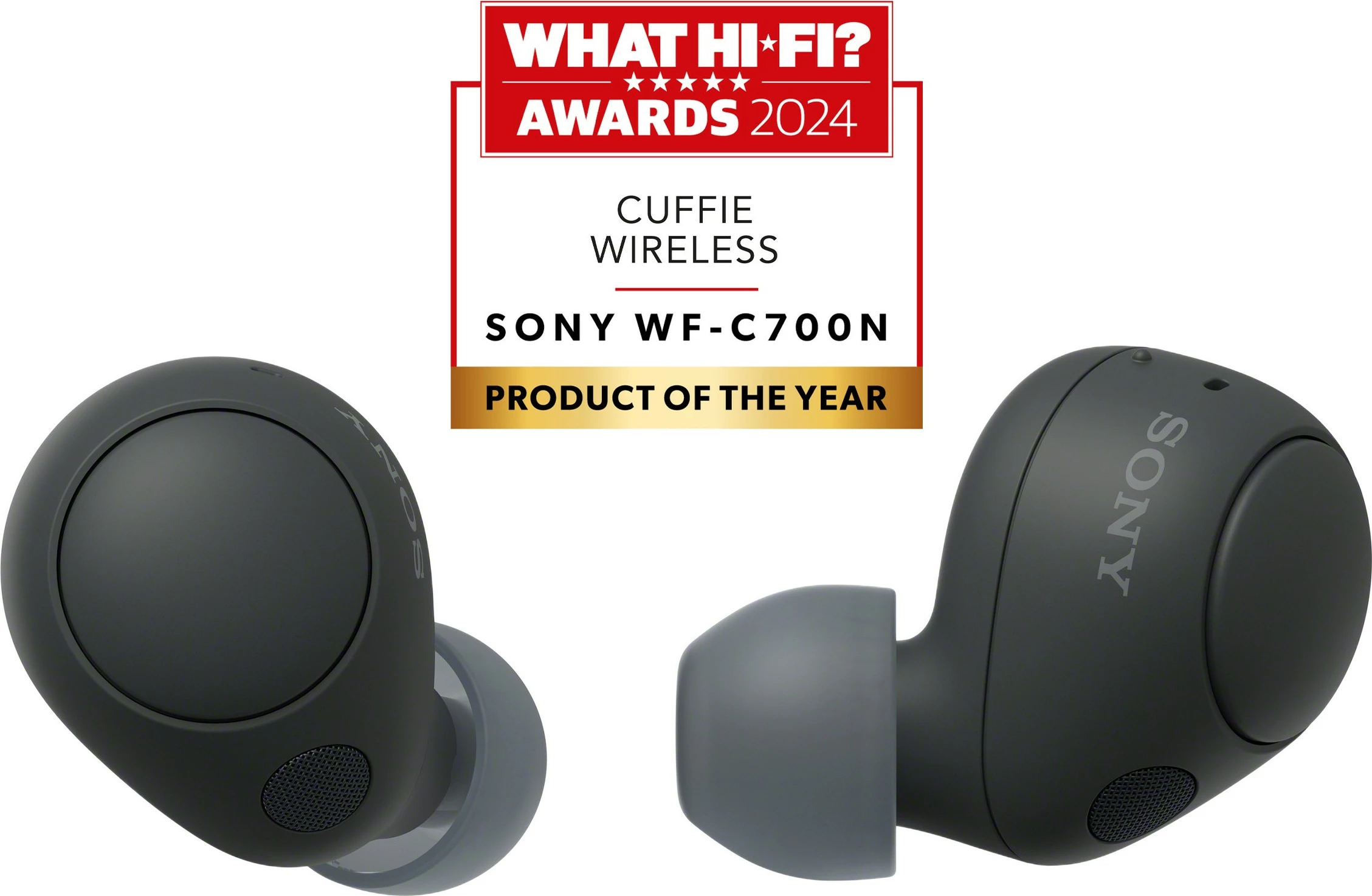 Kufje Sony WF-C700N True Wireless, Noise Cancelling, të zeza