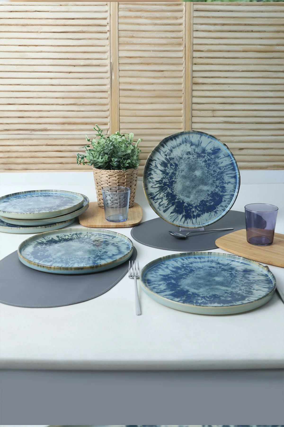 Set pjatash shërbimi (6 copë), Hermia Concept, X00018263