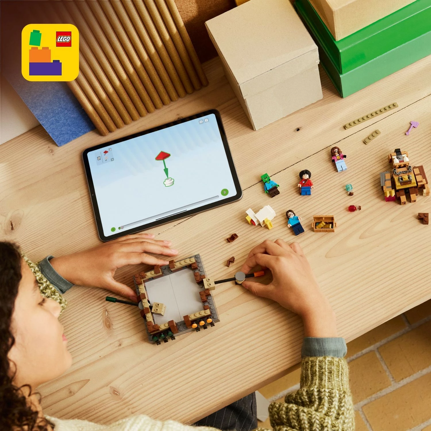 Set ndërtimi LEGO Woodland Mansion Fighting Ring, 491 pjesë, plastikë, shumëngjyrësh