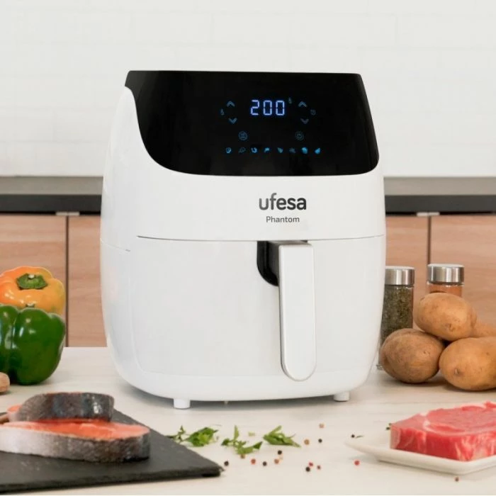Fritezë ajri UFESA Phantom 5L 1500W me WiFi, e bardhë