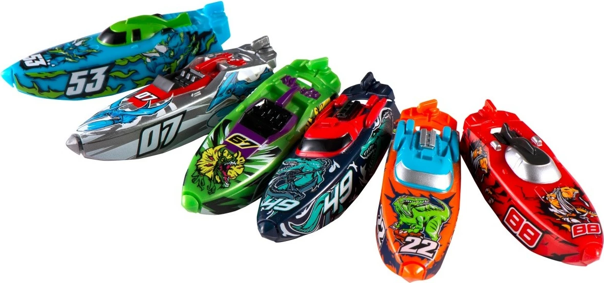 Lodër barkë ZURU Robo Alive Micro Boat Series 3, plastikë, ngjyra të ndryshme