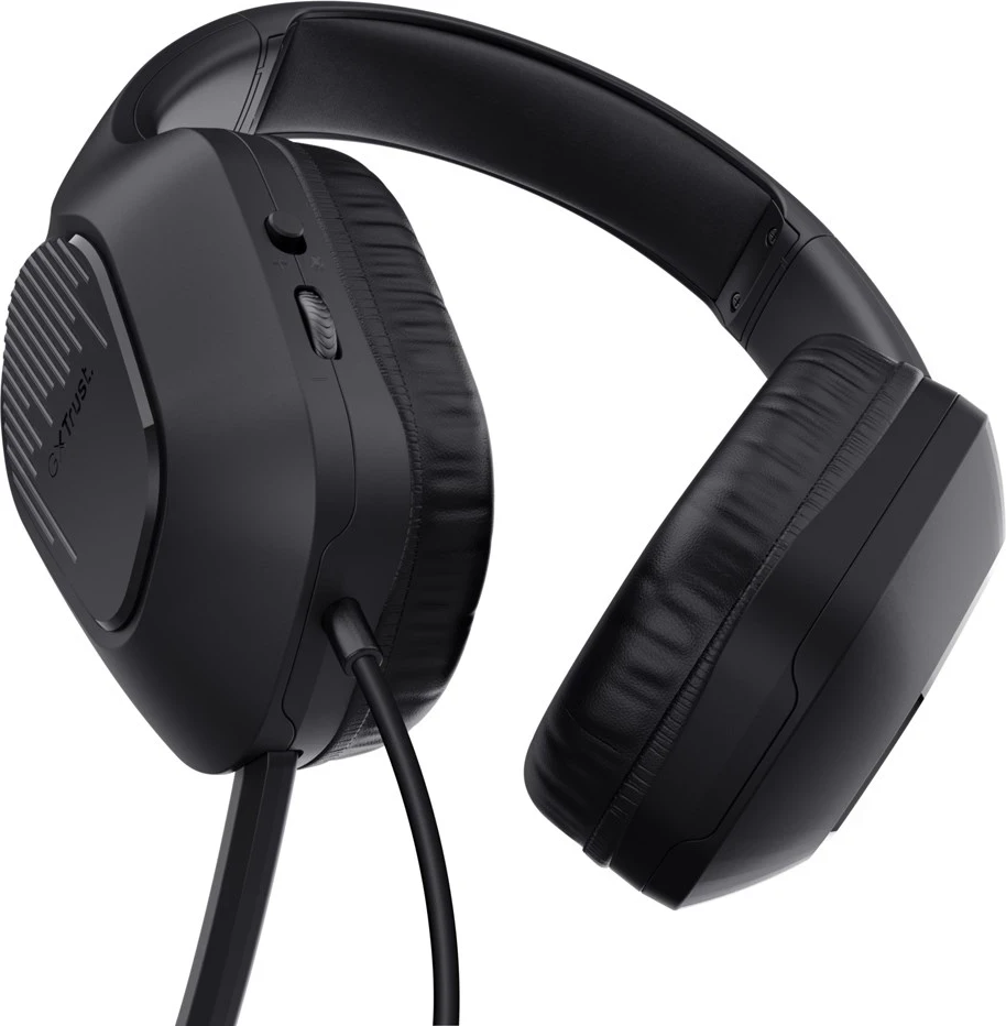 Kufje Trust GXT 415 Zirox Gaming, e zezë