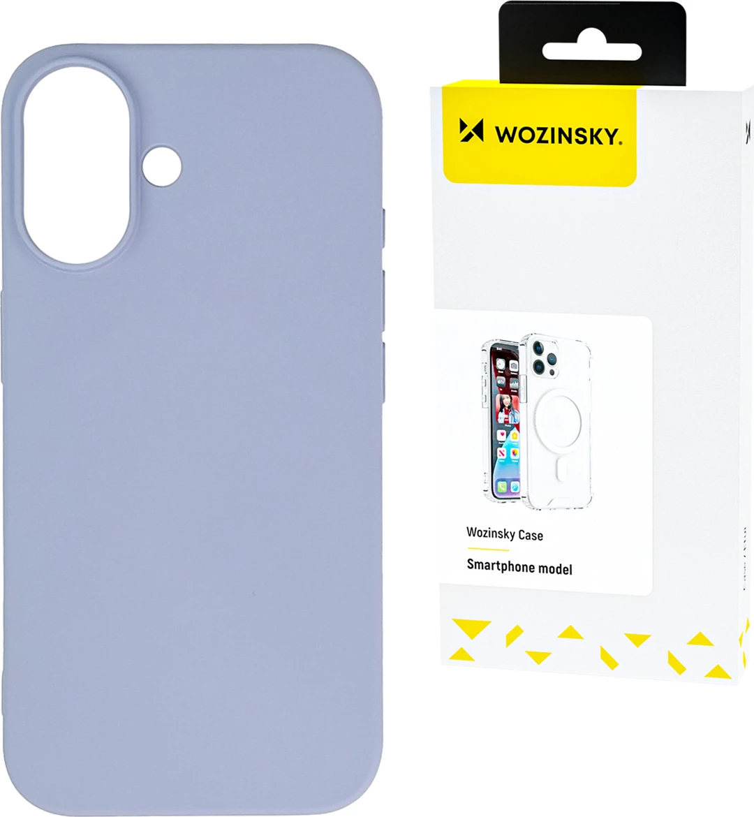Mbështjellës silikon Wozinsky për Samsung Galaxy S25+, Violet