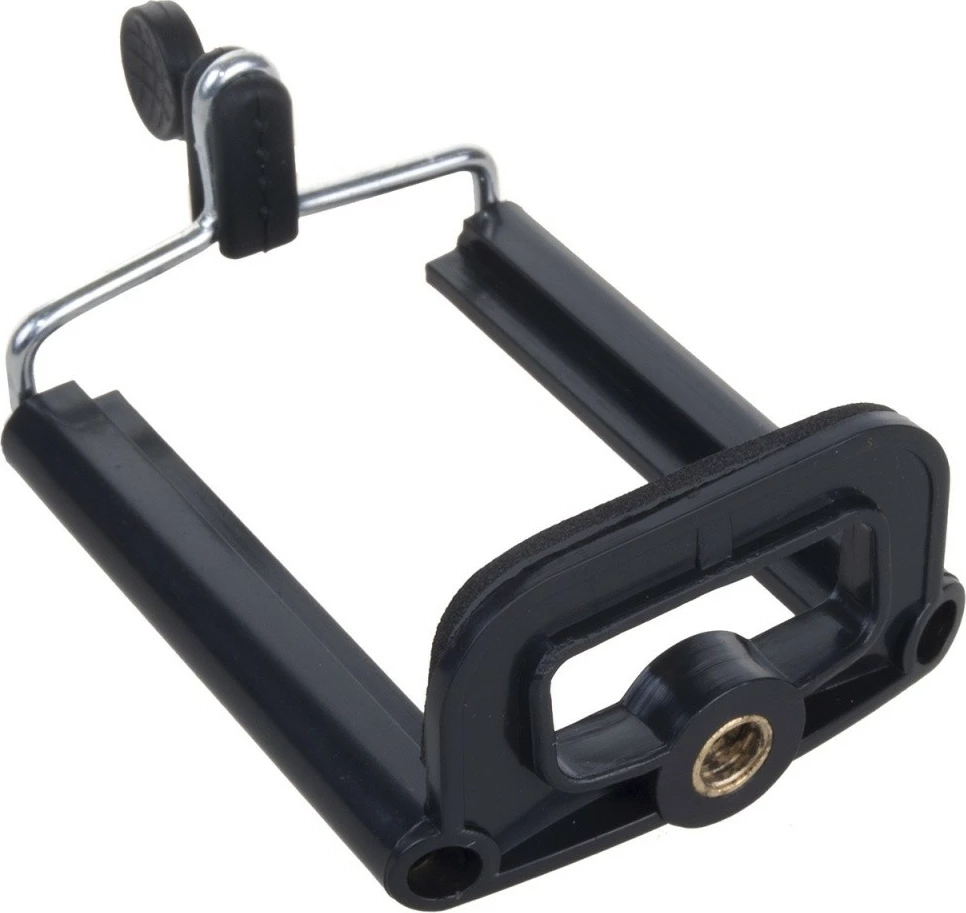 Stativ universal Maclean MC-164 për telefon, kamera, dritë unazore, 102 cm, i zi/argjendtë