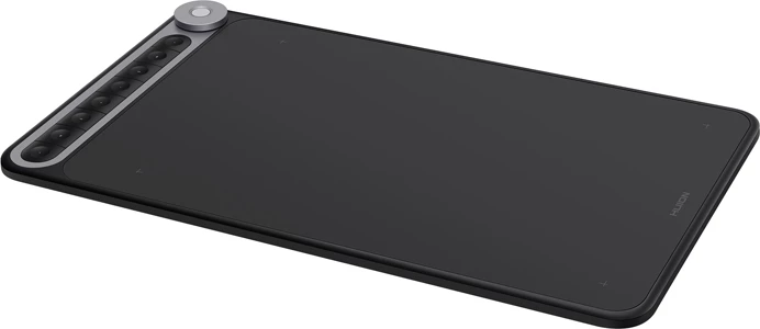 Tablet grafik Huion Q620M, wireless dhe me kabllo, 266.7x166.7mm, 8 butona programues, i zi