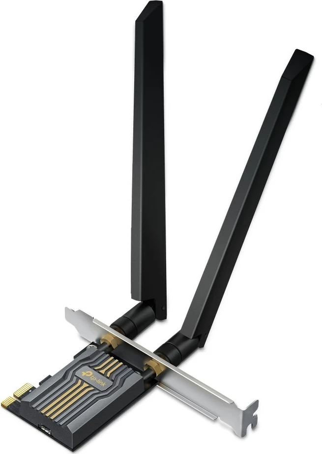 Kartë rrjeti wireless TP-Link Archer TBE400E, PCI Express, 2880 Mbit/s, E zezë