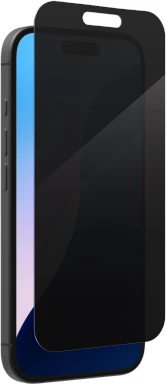 Mbështjellës xhami Zagg InvisibleShield Glass Elite Privacy 360 për iPhone 15/16, Transparent/Black