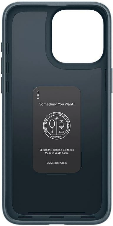 Mbështjellës Spigen Thin Fit për iPhone 15 Pro Max, Black Metal