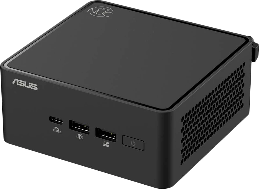 Mini Kompjuter ASUS NUC 15 Pro RNUC15CRHV500002, Intel Core Ultra 5 235H vPro 28W, Intel Arc, Wi‑Fi 7, barebone pa RAM/SSD pa OS, Kit L6 Tall, i zi