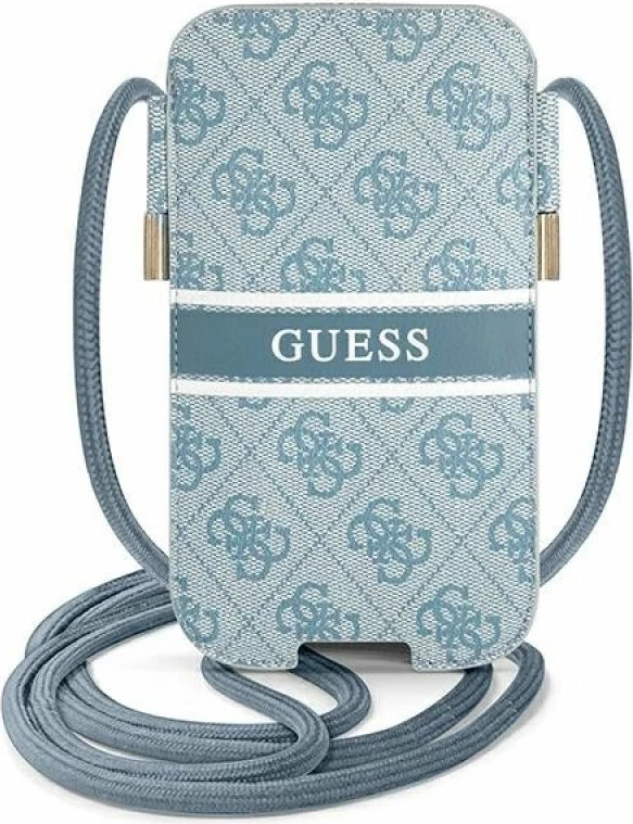 Çantë telefoni Guess GUPHL4GDBL 4G Stripe, blu, 6.7 inç